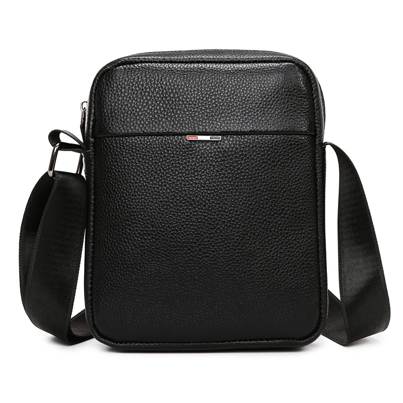Leather Work Bag Laptop - Men's Business Leather Shoulder Bag Trend