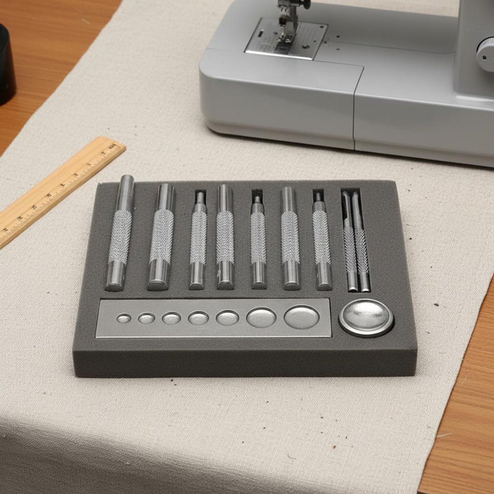 11 Pieces Snap Fastener Tool S - Leatherwork Rivet Setter review and price