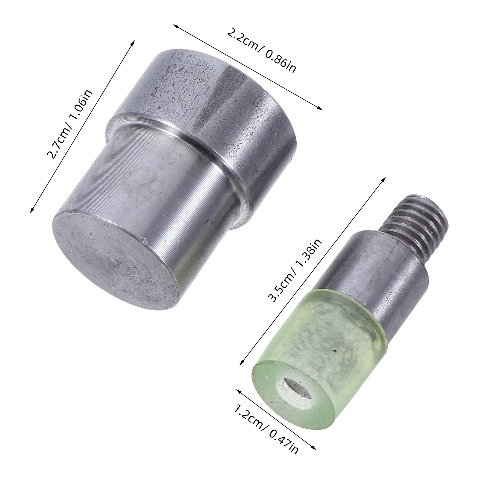 2Pcs Universal Hand Press Rive - Leatherwork Rivet Setter review and price