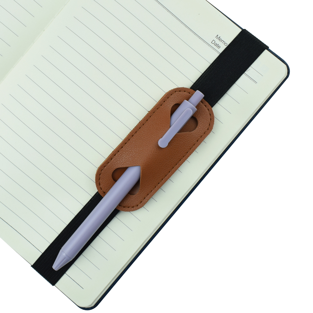 Elastic PU Leather Pen Holder  - Leather Work Diary review and price