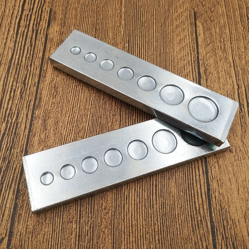 7 in 1 Bottom Plate Rivet Butt - Leatherwork Rivet Setter review and price