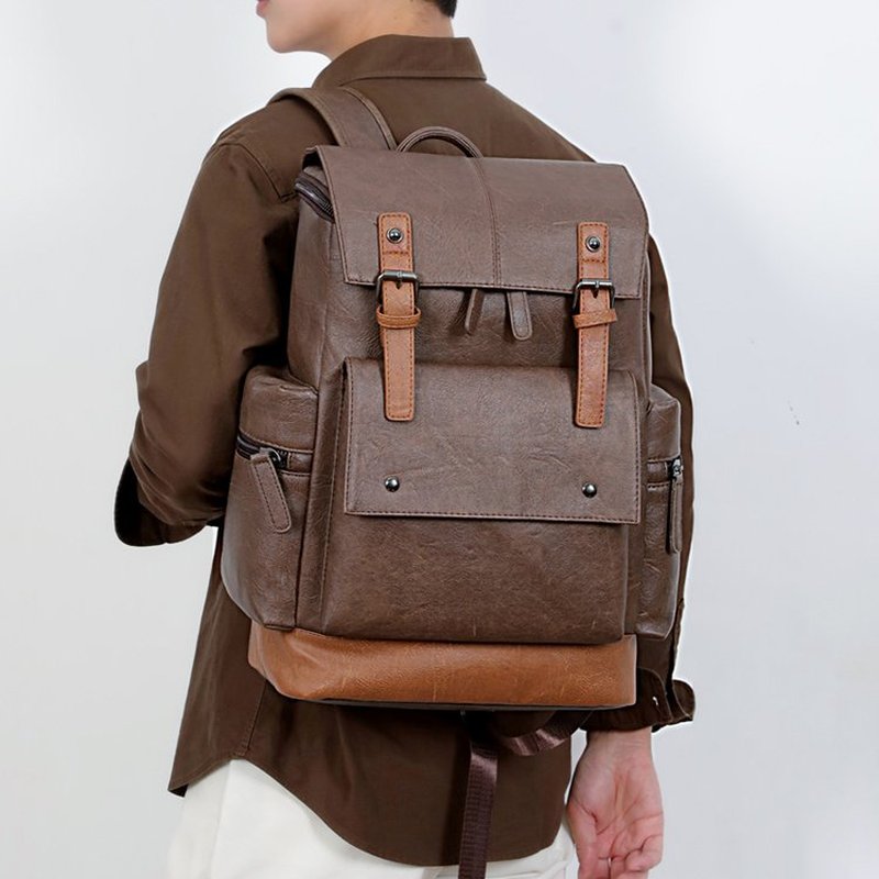 New Vintage Men's Leather Back - Leather Work Bag Laptop review and price