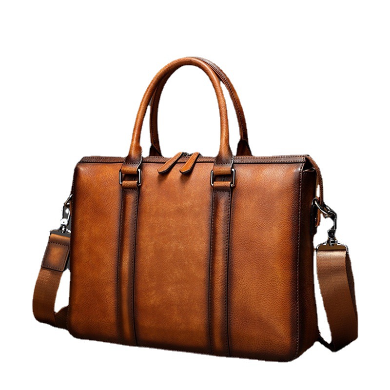 YETTIES Business Top Grain Lea - Leather Work Bag Laptop review and price