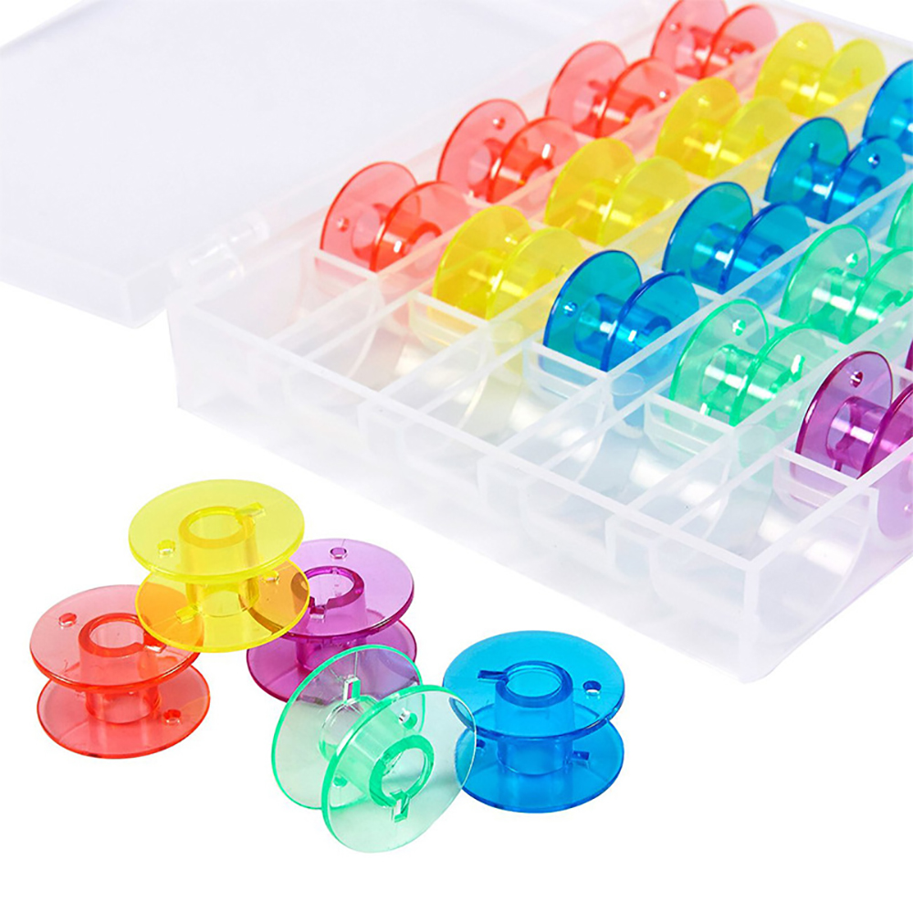 25Pcs/Set Plastic Threads Bobb - Waxed Thread Linen review and price