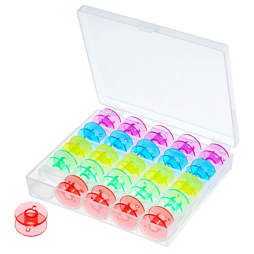 25Pcs/Set Plastic Threads Bobb - Waxed Thread Linen review and price