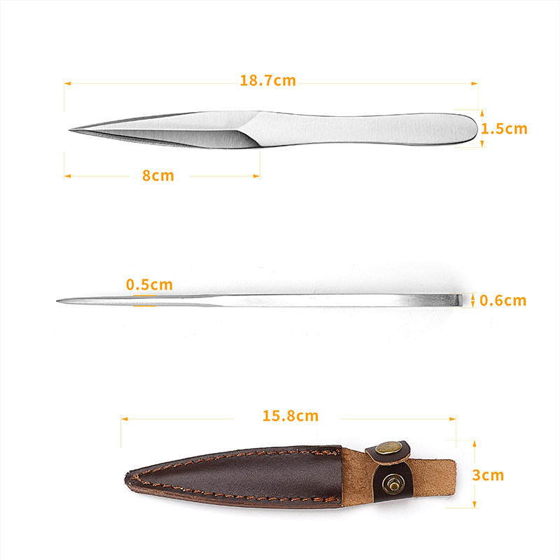 Stainless Steel Tea Knife with - Leatherwork Knives review and price