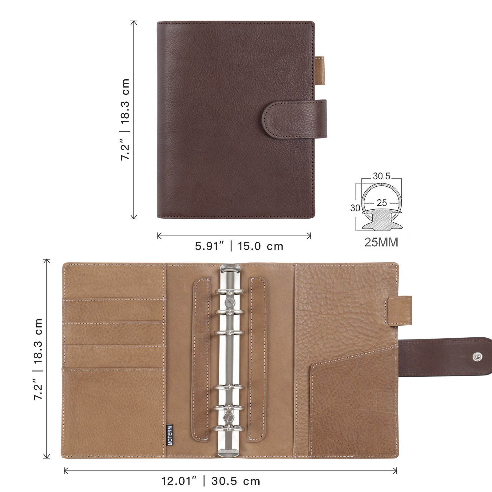 Moterm Franklin Covey Compact  - Leather Work Diary review and price