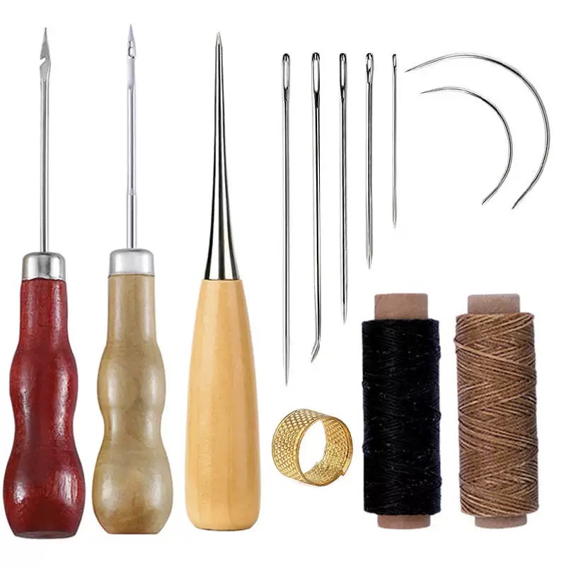 13 Pcs Leather Sewing Set Hand - Leatherwork Awl review and price