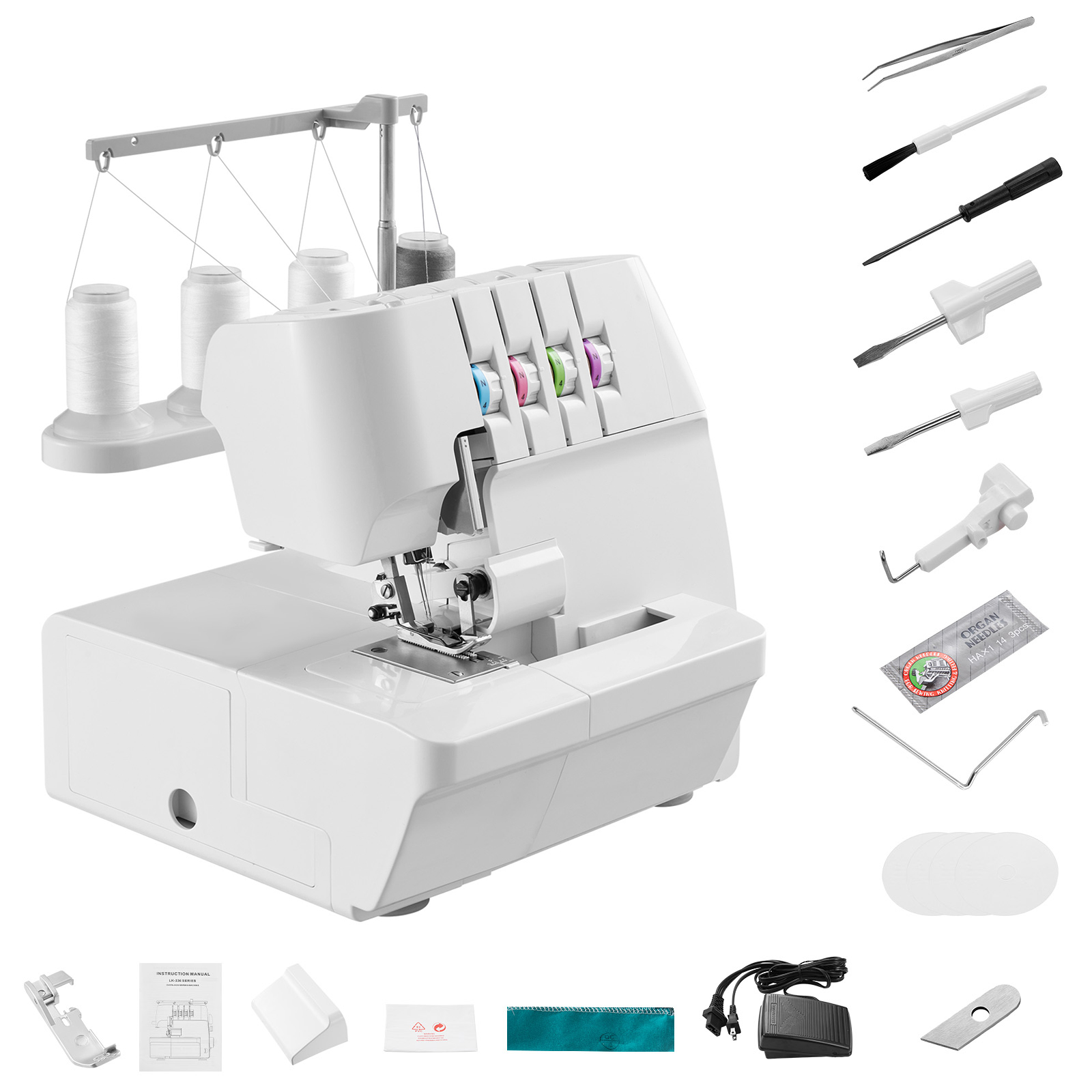 SucceBuy Serger Overlock Sewin - Waxed Thread Linen review and price