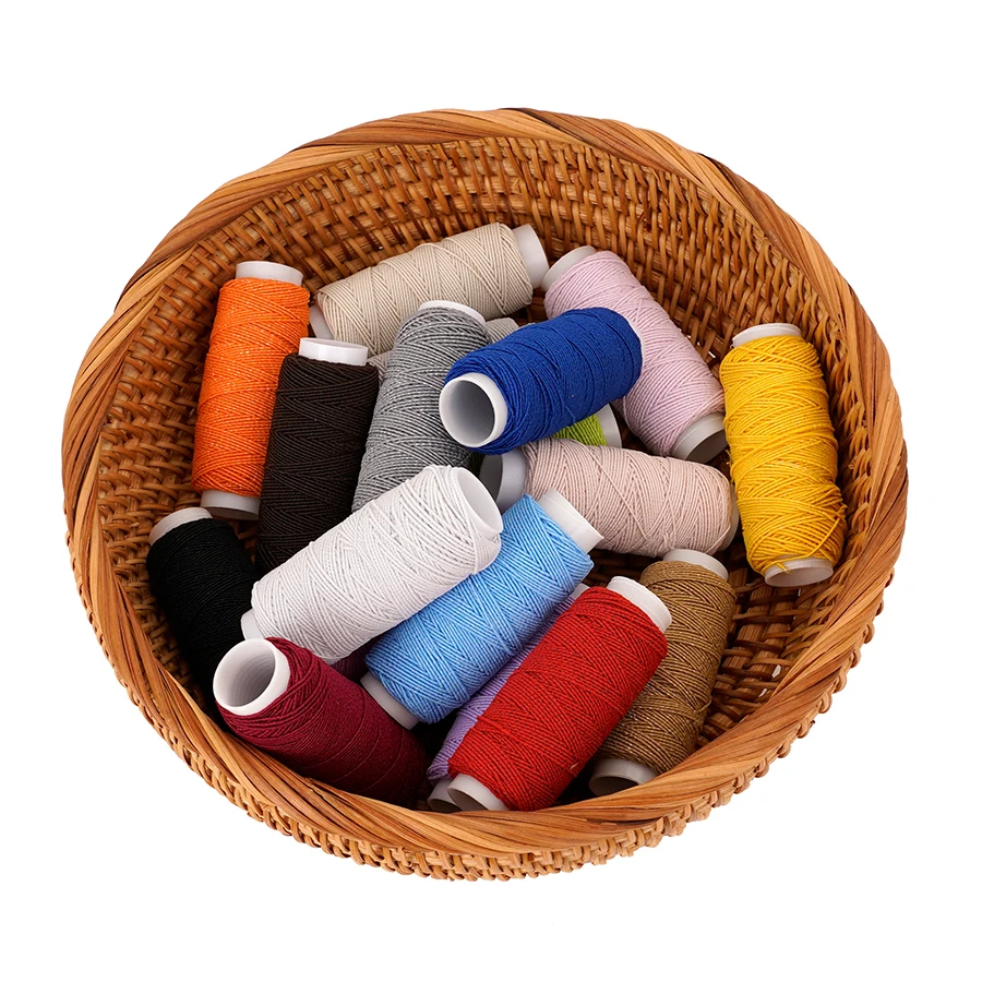 18-Color 0.6mm Ultra-Fine Elas - Waxed Thread Linen review and price