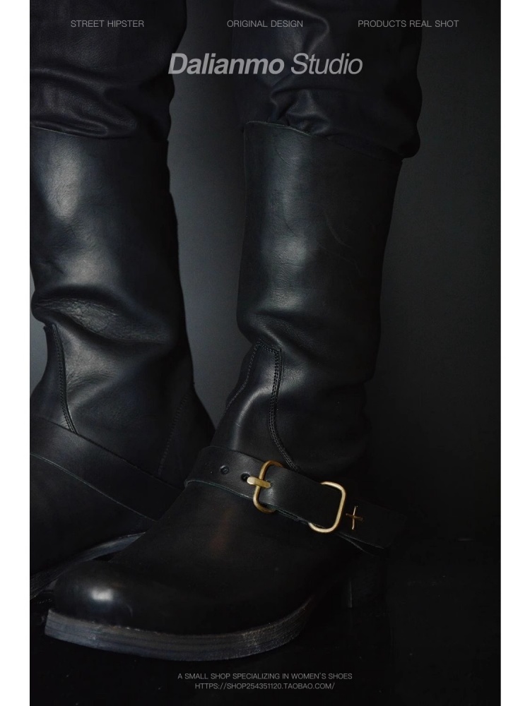 Black Cool Short Boots for Men - Youtube Leatherwork review and price
