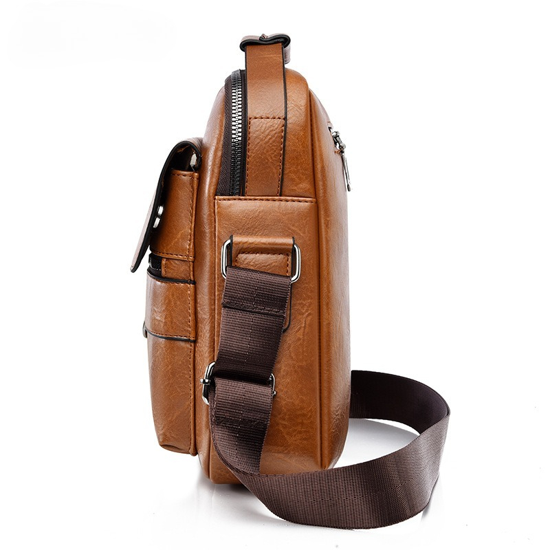 Hot Fashion Korean Style Men C - Leather Work Bag Laptop review and price