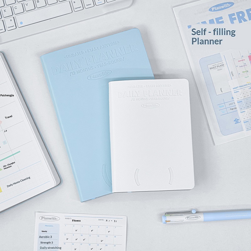 Planwith Self-dated Annual Pla - Leather Work Diary review and price