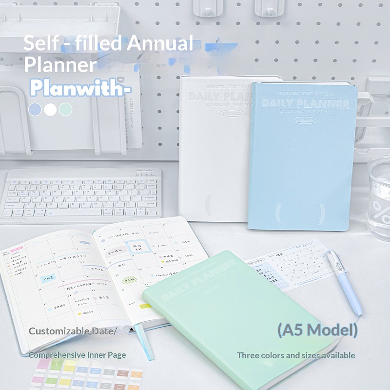 Planwith Self-dated Annual Pla - Leather Work Diary review and price