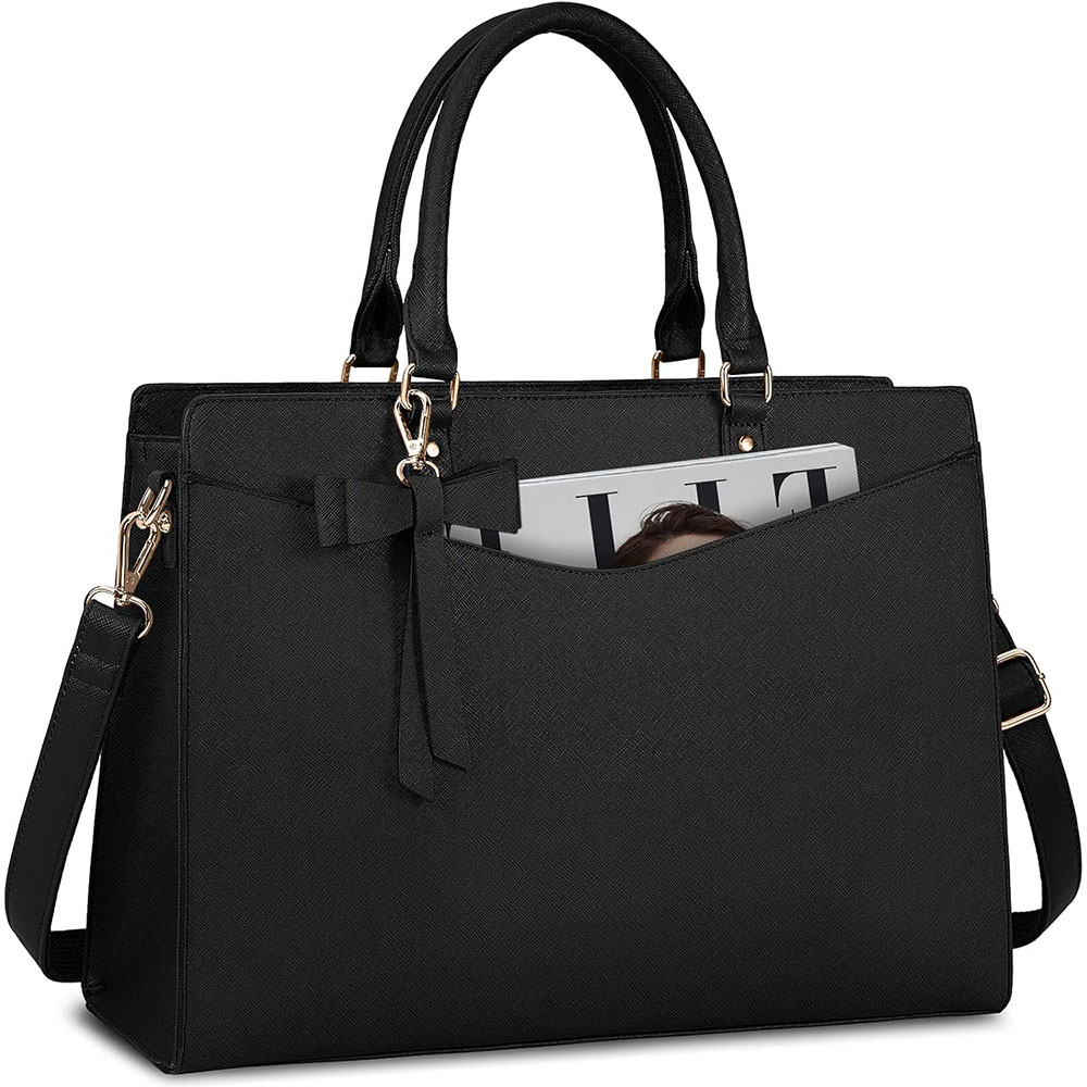 Laptop Bag for Women 15.6 Inch - Leather Work Bag Laptop review and price