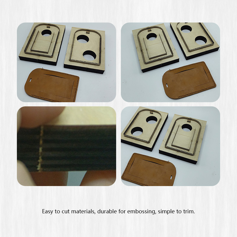 Leather Luggage Tag Set of 2 w - Leatherwork Knives review and price