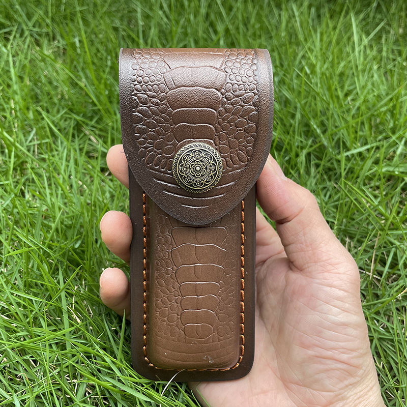 15 CM Foling Knife Holder Embo - Leatherwork Awl review and price