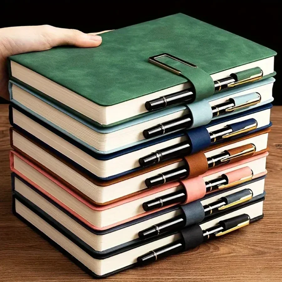 1pcs Soft-Cover Vintage A5 Lea - Leather Work Diary review and price