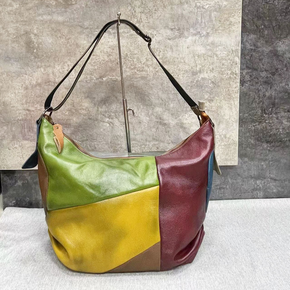 Oversized Female Genuine Leath - Leather Work Bag Laptop review and price
